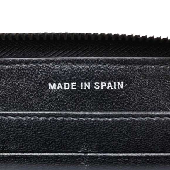 Chanel  Mademoiselle Vintage Quilted Leather Zip Around Wallet Black - Picture 15 of 15